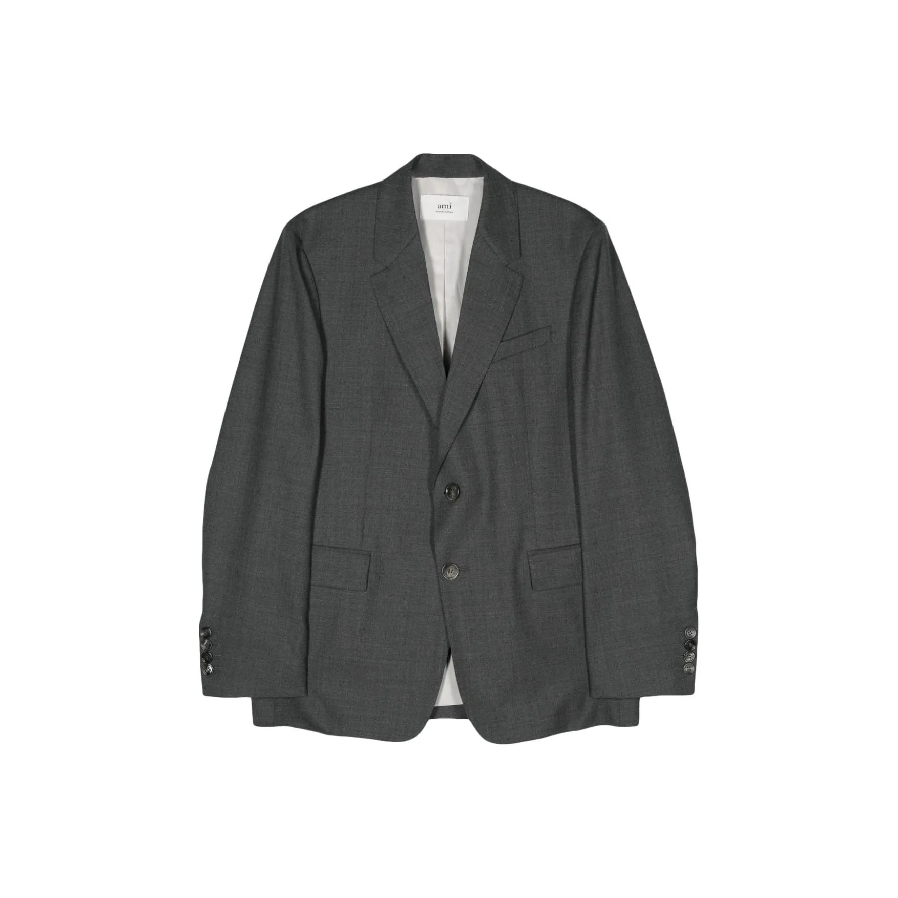 Ami Paris Virgin Wool Blazer