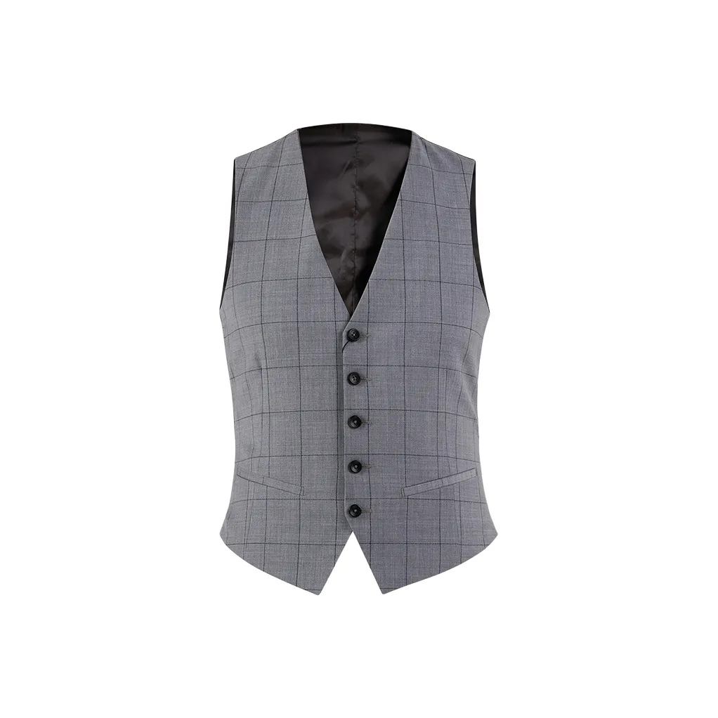 JODOLL Элегантный серый мужской жилет