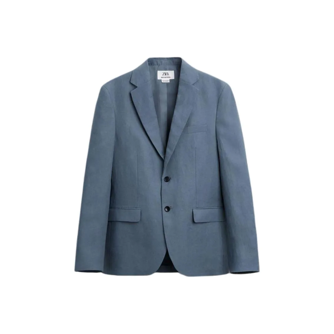 ZARA Бизнес-костюм мужской асфальтовый серый