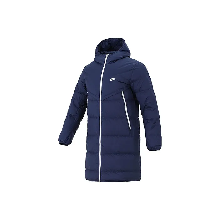 Nike Down Jackets Men's Navy Blue