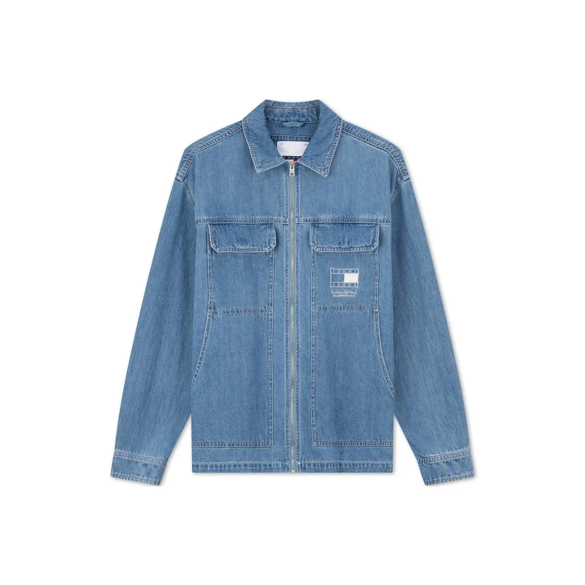 Tommy Hilfiger Denim Куртка Мужская Джинсовая Синяя