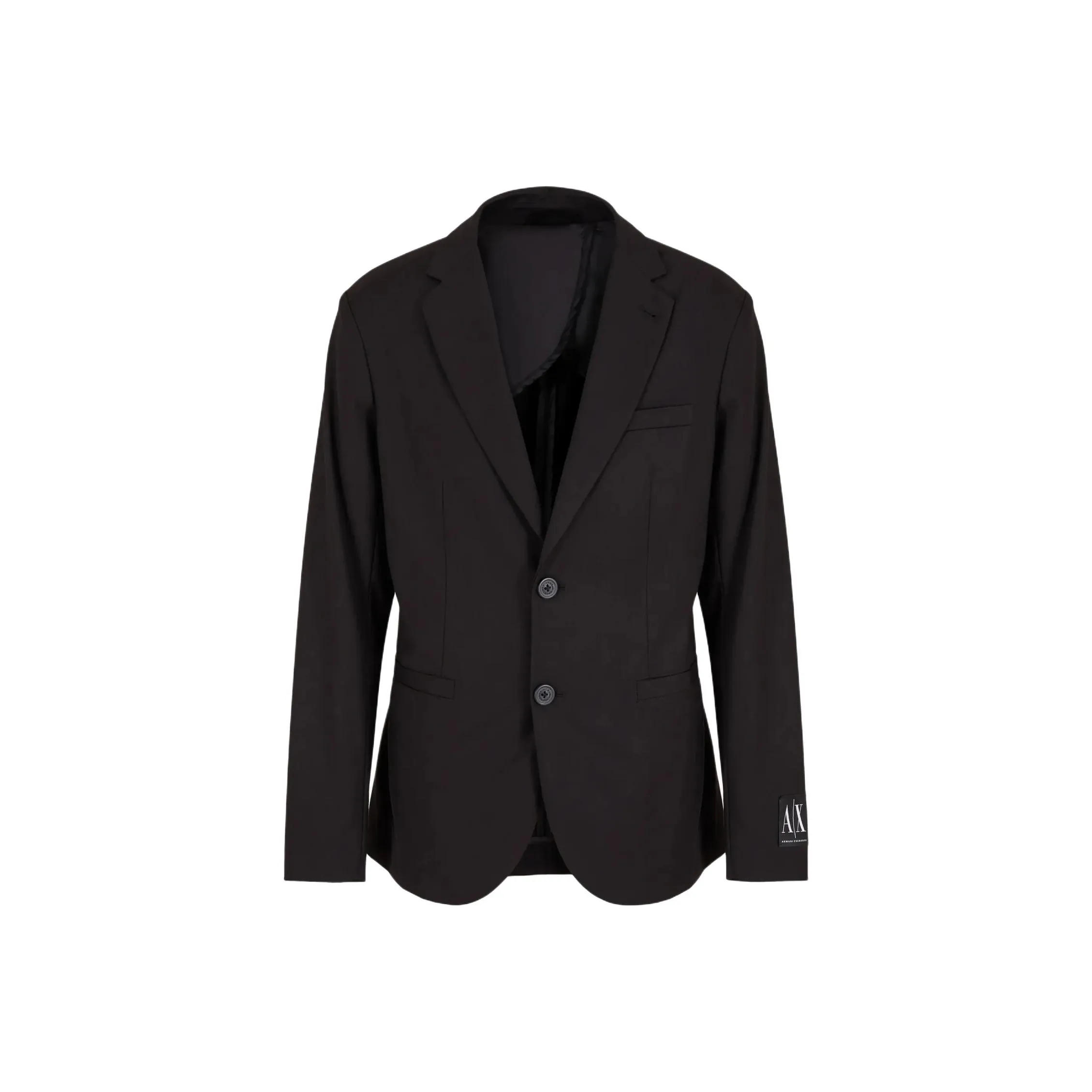 ARMANI EXCHANGEAE SS24 Бизнес Костюм Пальто Мужской Черный