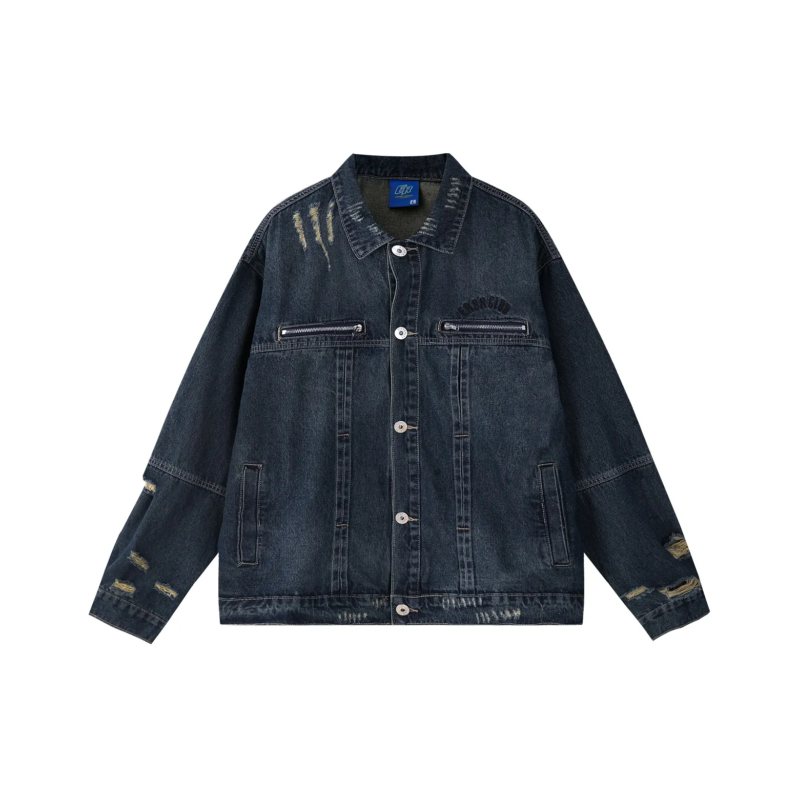 ER Унисекс Джинсовые Куртки