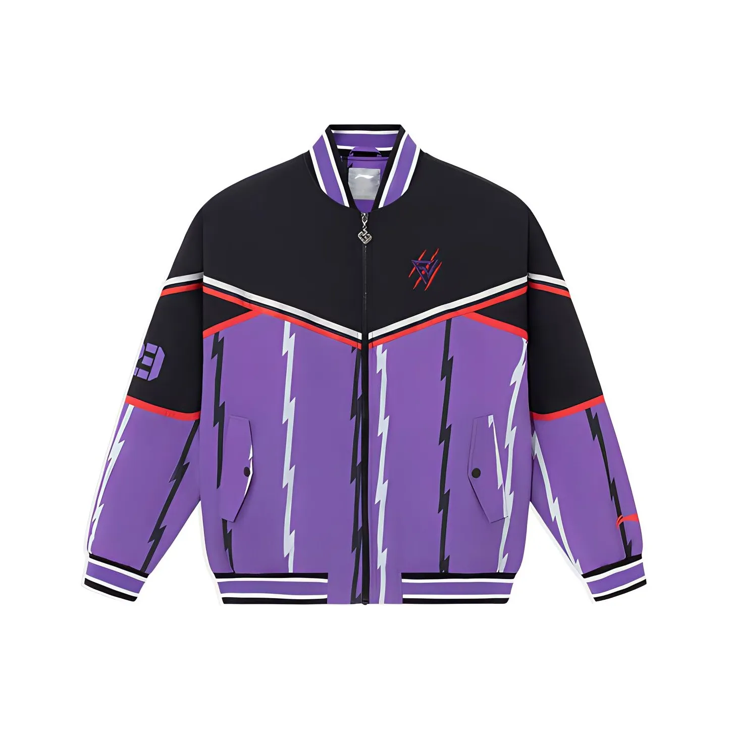 LiNing Sports Basketball Collection Puffer Jacket Winter Men's Black