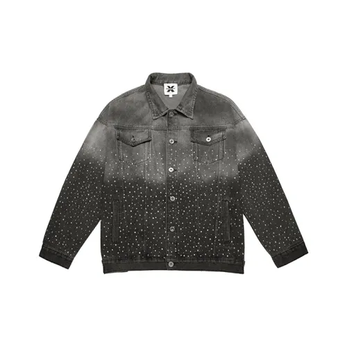 ED HARDY X Черный Унисекс Джинсовые куртки
