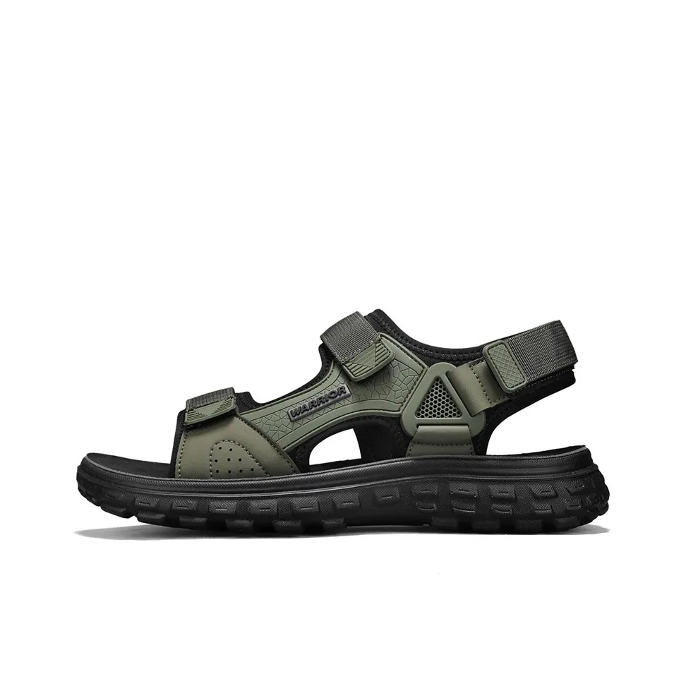 Warrior Beach Sandals Men's Army Green/Black