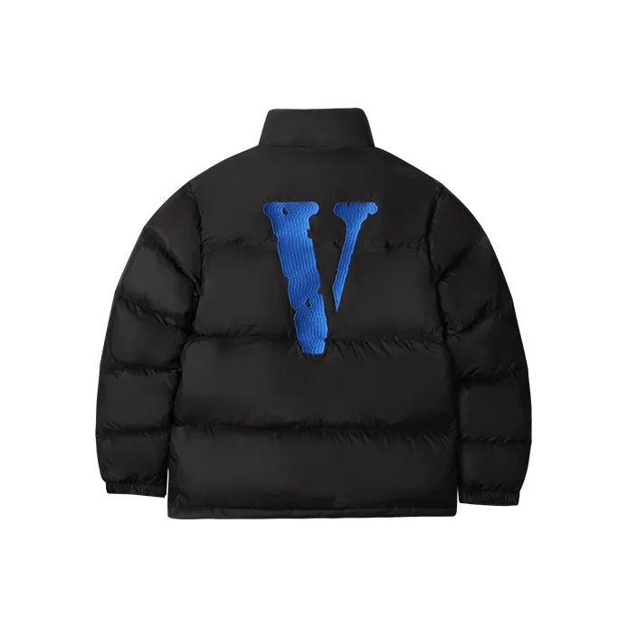 VLONE Пуховик Зимний Унисекс Черный Синий
