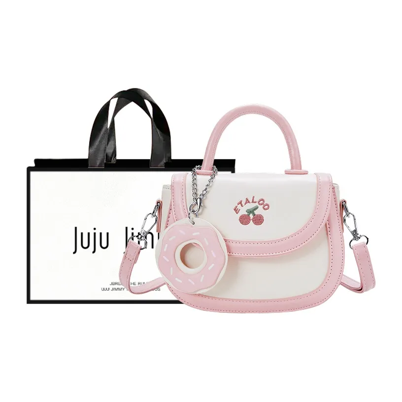 Juju Jimmy ПУ (полиуретан) Сумка через плечо Сумка Обычная Женская Синяя Розовая