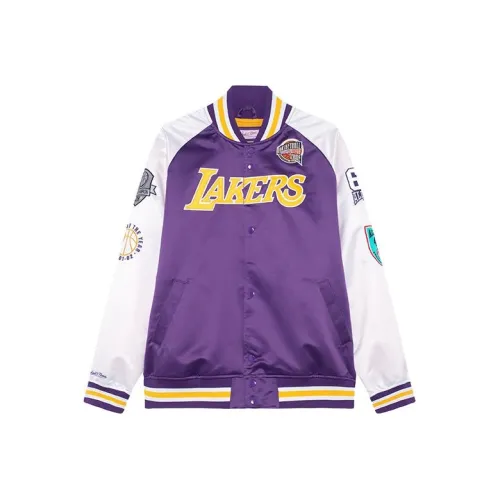 Mitchell Ness Фиолетовые Унисекс Куртки