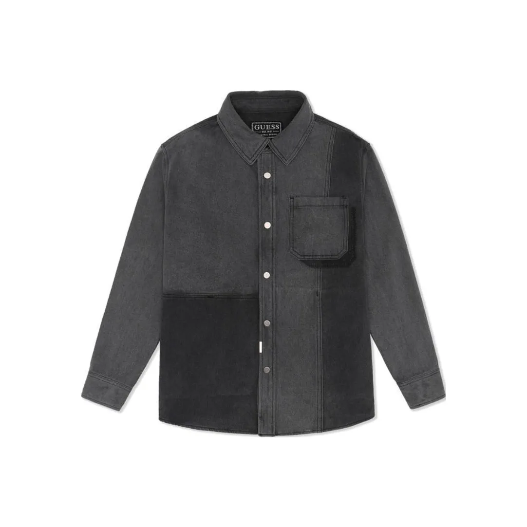 GUESS GRY Серый Мужская Джинсовая Куртка