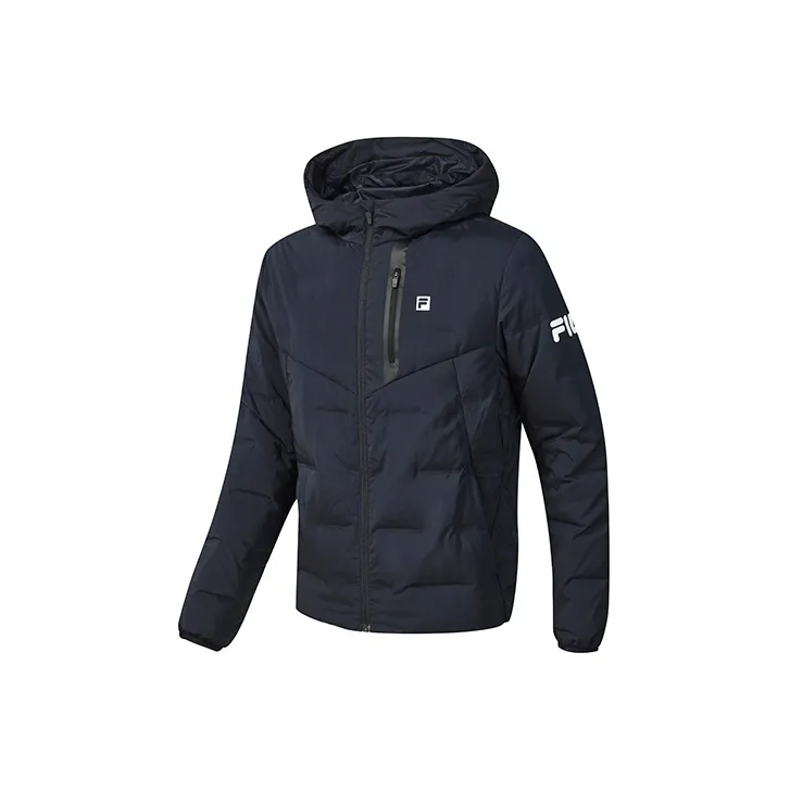 FILA Пуховик Мужской Королевский Синий