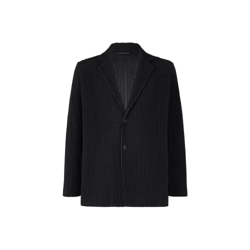 Homme Plissé Issey Miyake Черный Мужские офисные костюмы