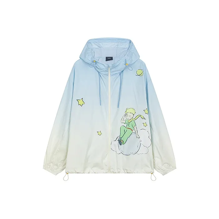 Bosieagender X The Little Prince Jackets & Coats Unisex Blue White
