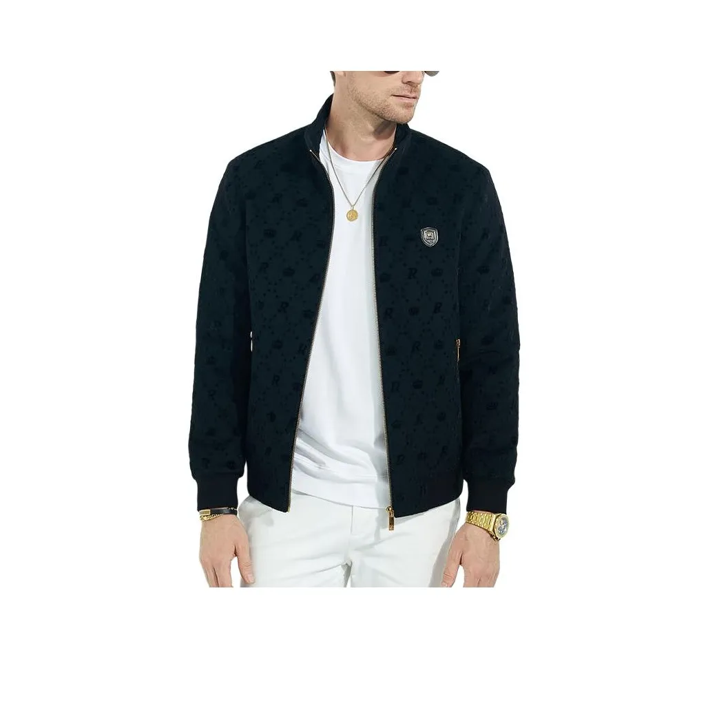 Raidy Boer Куртки и Пальто Мужской Черный Цветочный