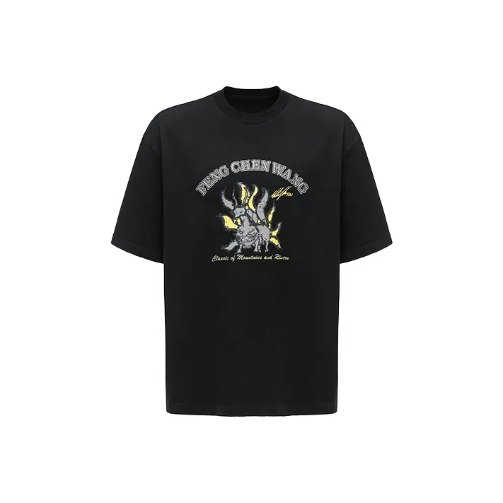 Feng Chen Wang T-Shirt Унисекс Черный