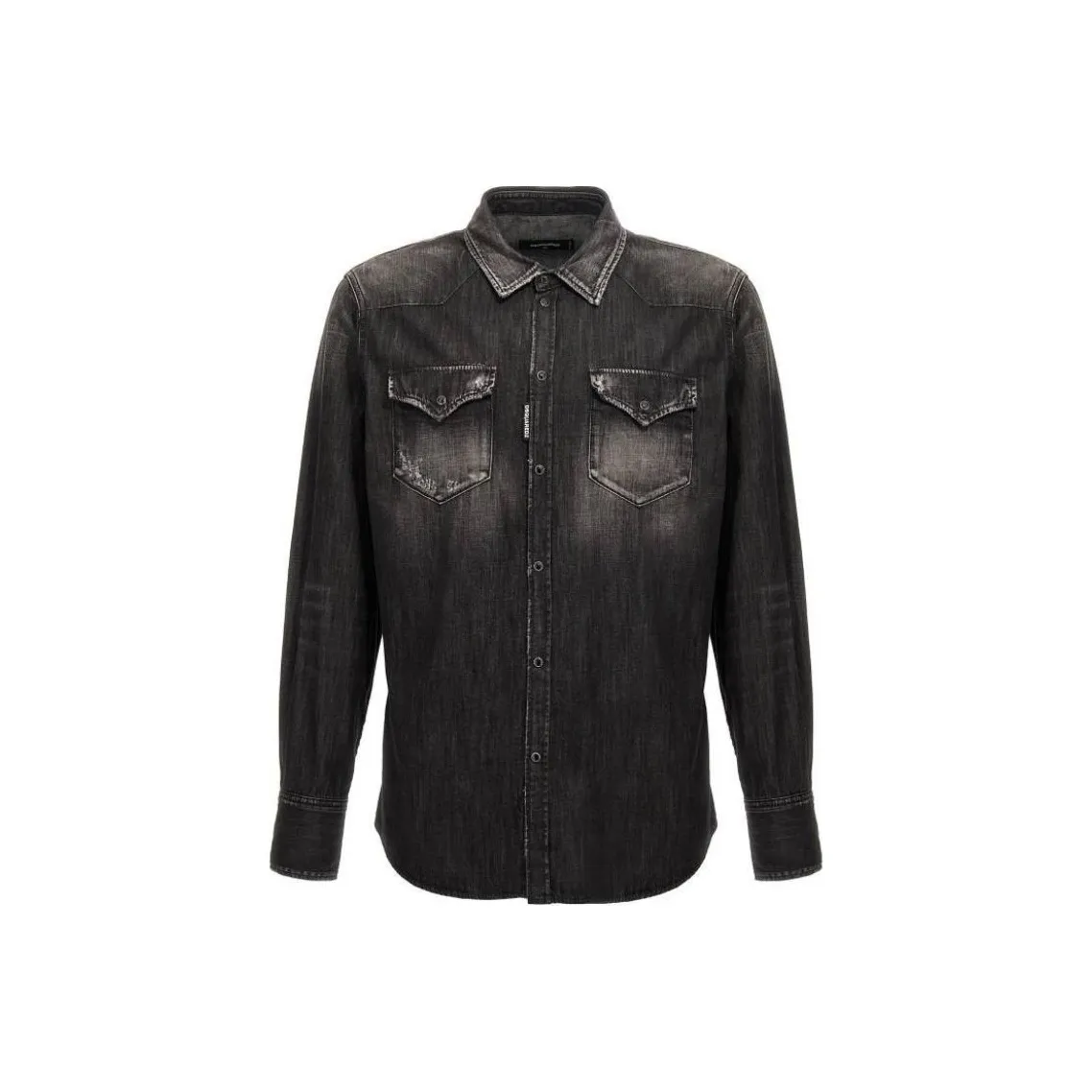 Dsquared2 Distressed Denim Shirt