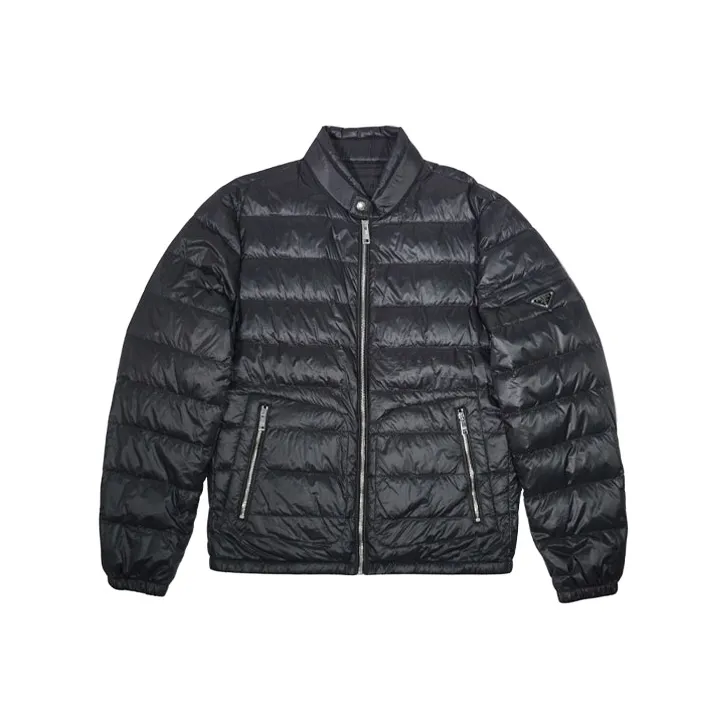 PRADA Down Jacket Winter Men's Black