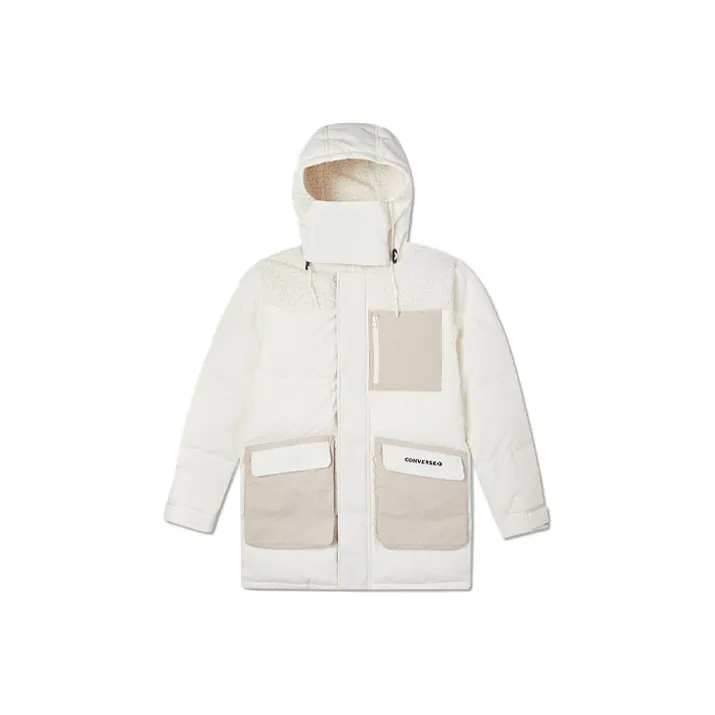 Конверс Бежевый Желтый Мужской Пуховик