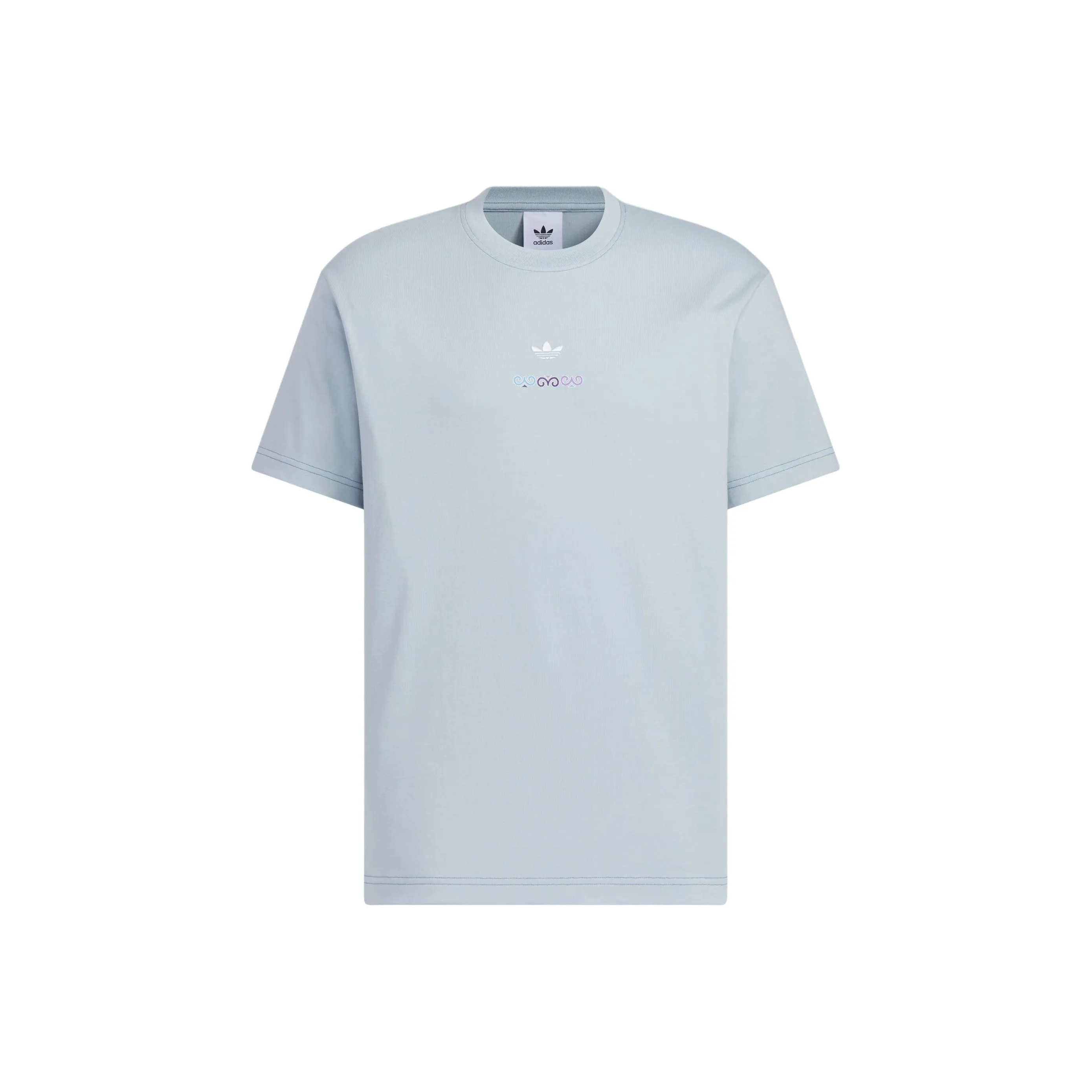 Adidas Originals Короткий рукав T-рубашка Мужская синяя