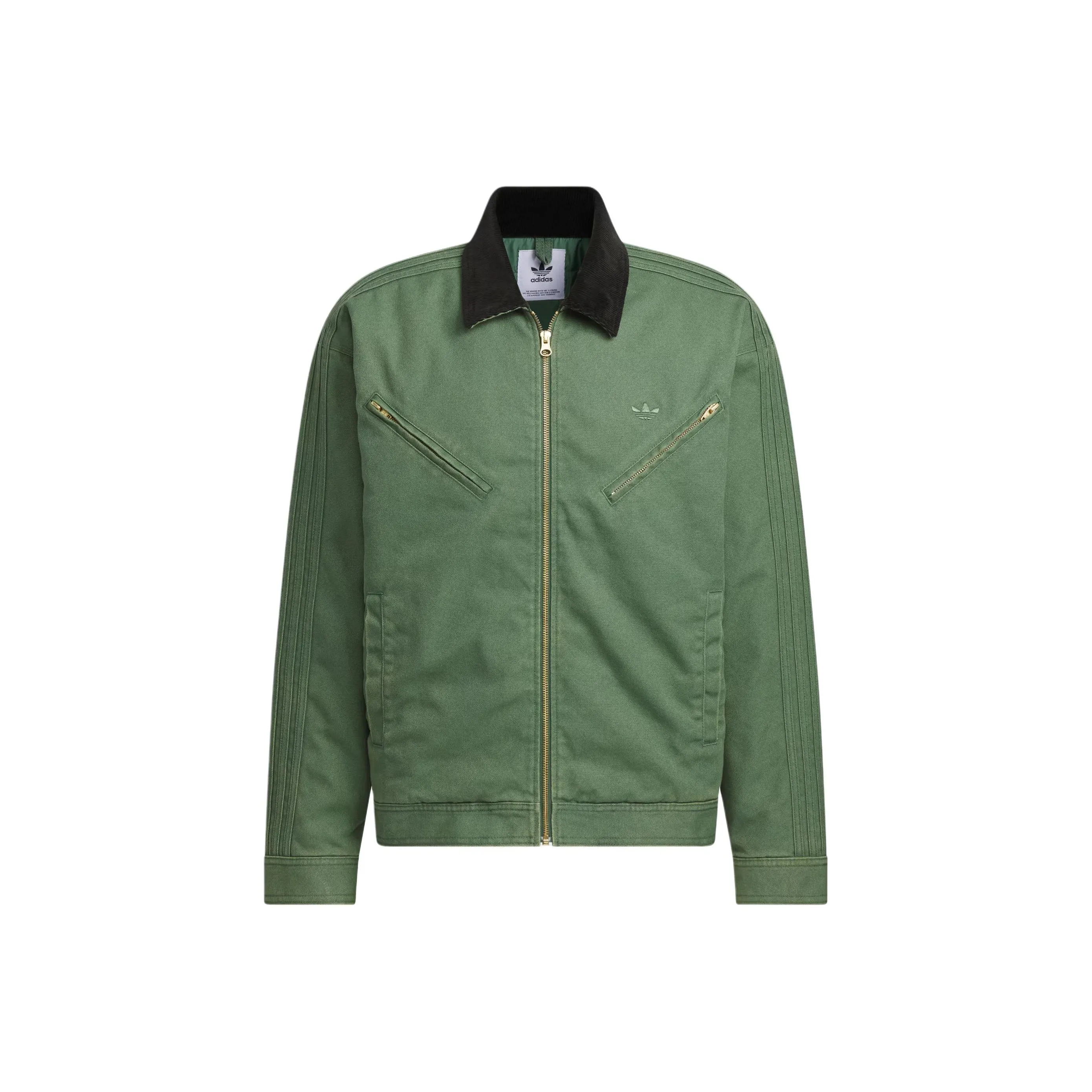 Adidas Originals WASH PAD JKT U Jacket Unisex Oxidized Green/Gold