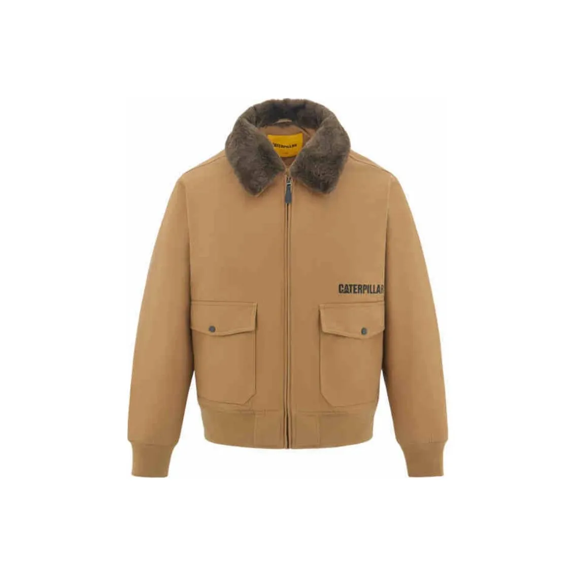 CAT FW24 Хлопковый пуховик Мужской Светлый хаки