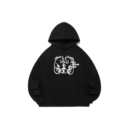 NICE GHOST CLUB Черный Мужской Свитшот