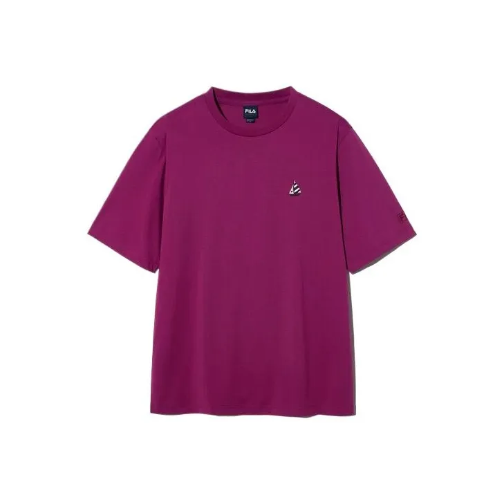 FILA T Shirt Unisex Dark Purple