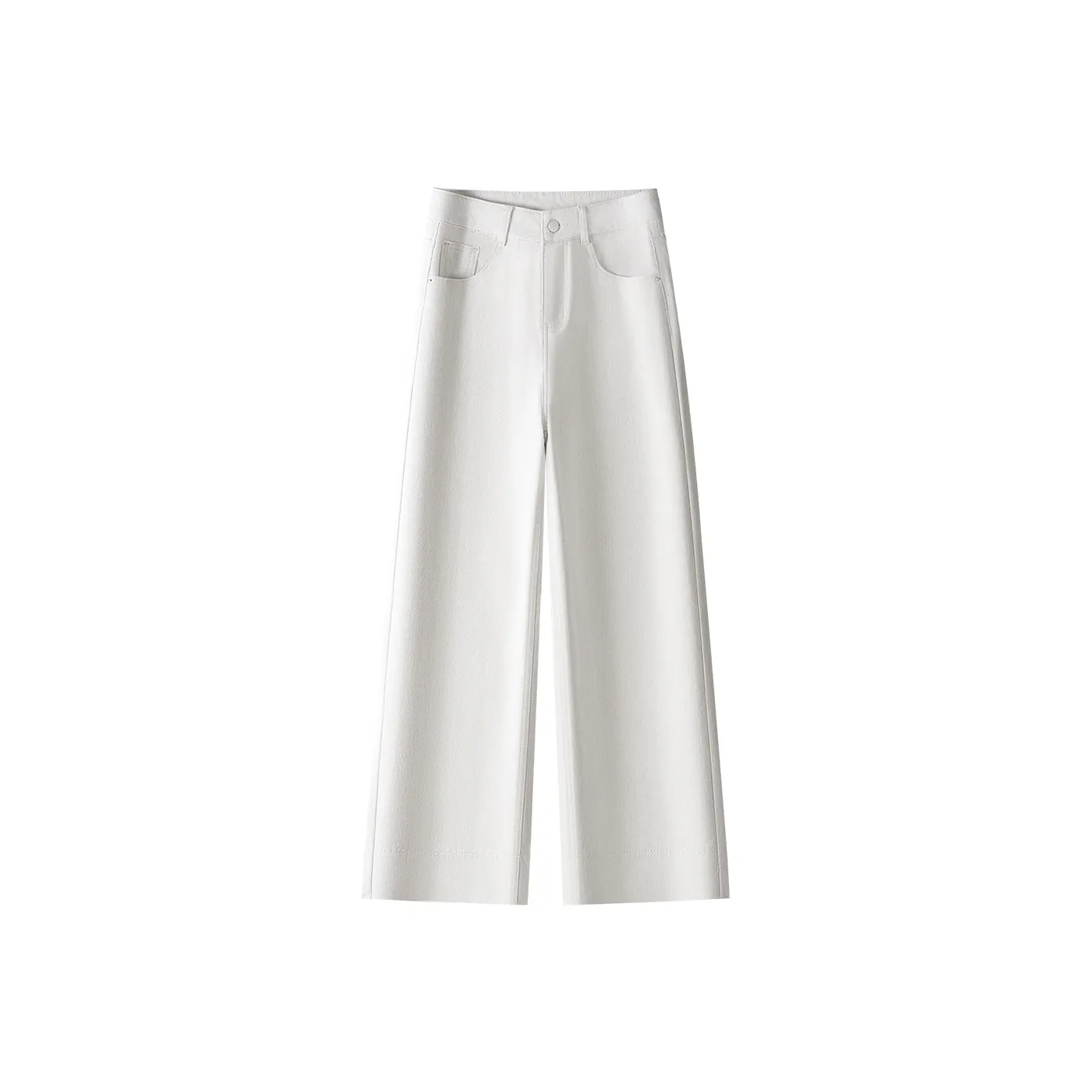 LUYOUYE Jeans Women's White Cropped Pants