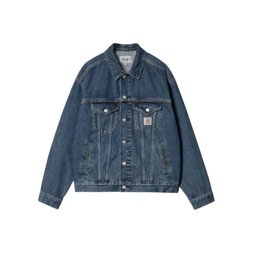 Carhartt WIP Collaboration Blue Мужские джинсовые куртки