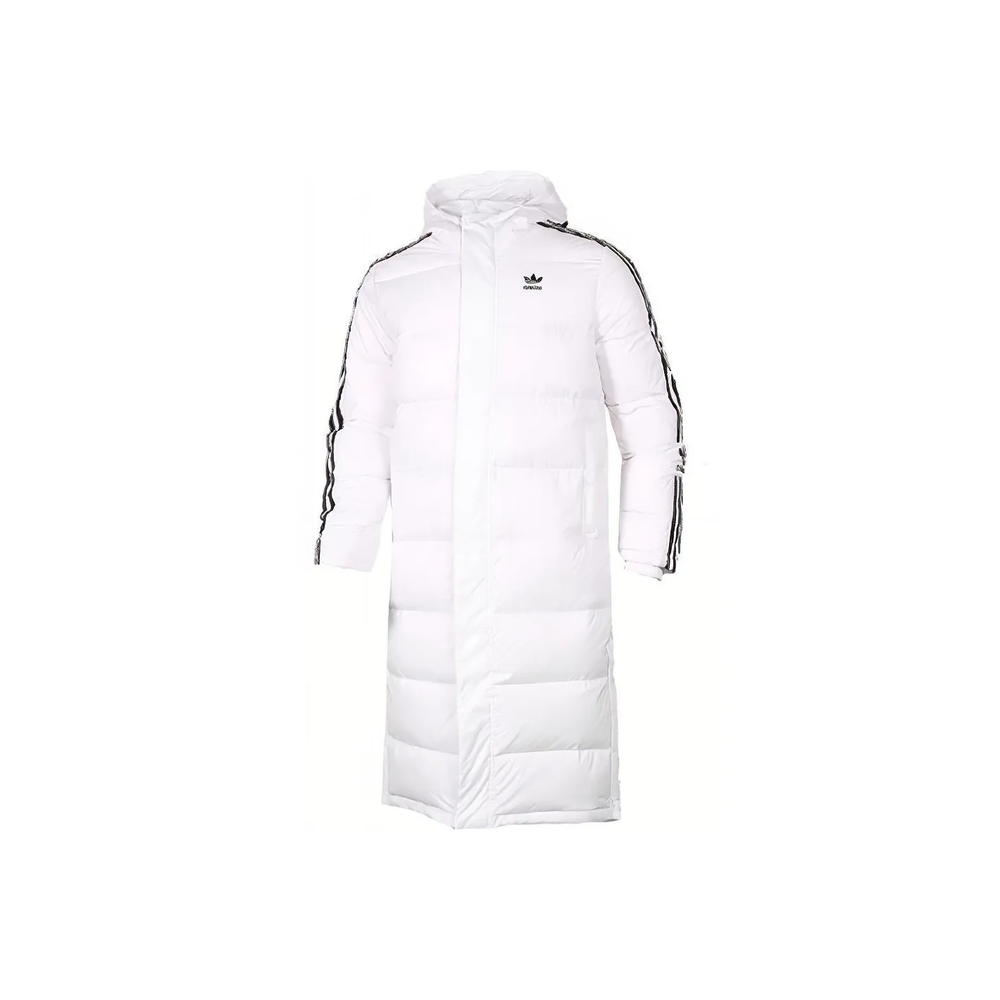 Adidas Originals Пуховик Международная версия Зимний Мужской Белый