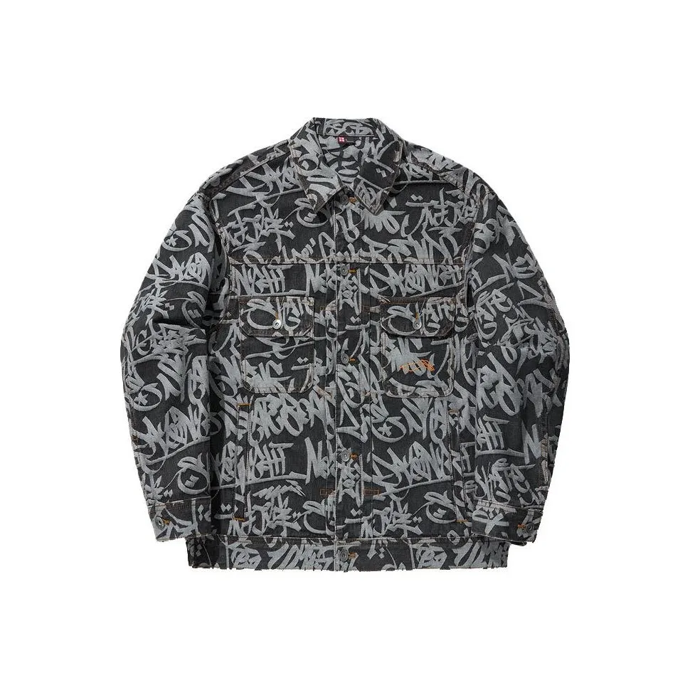 LiNing Denim Jacket Men's Black
