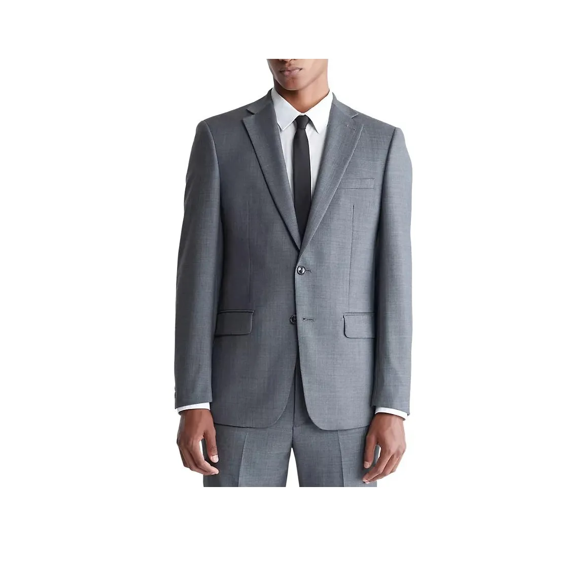 Calvin Klein Бизнес-костюм мужской Фотиния серый