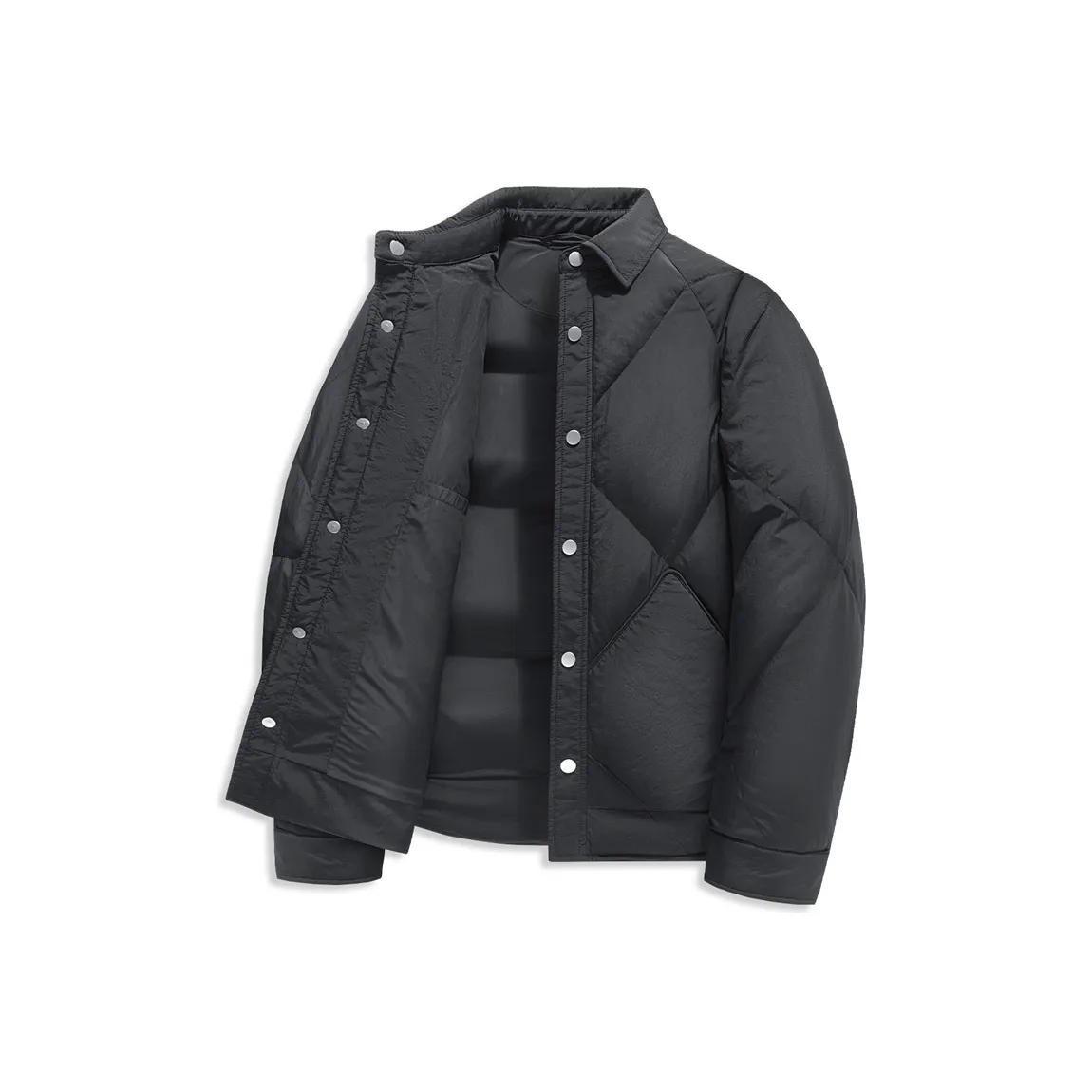 FAIRWHALE Пуховик Мужской Черный