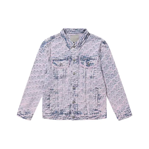 Mishkanyc Фиолетовый Унисекс Джинсовые куртки