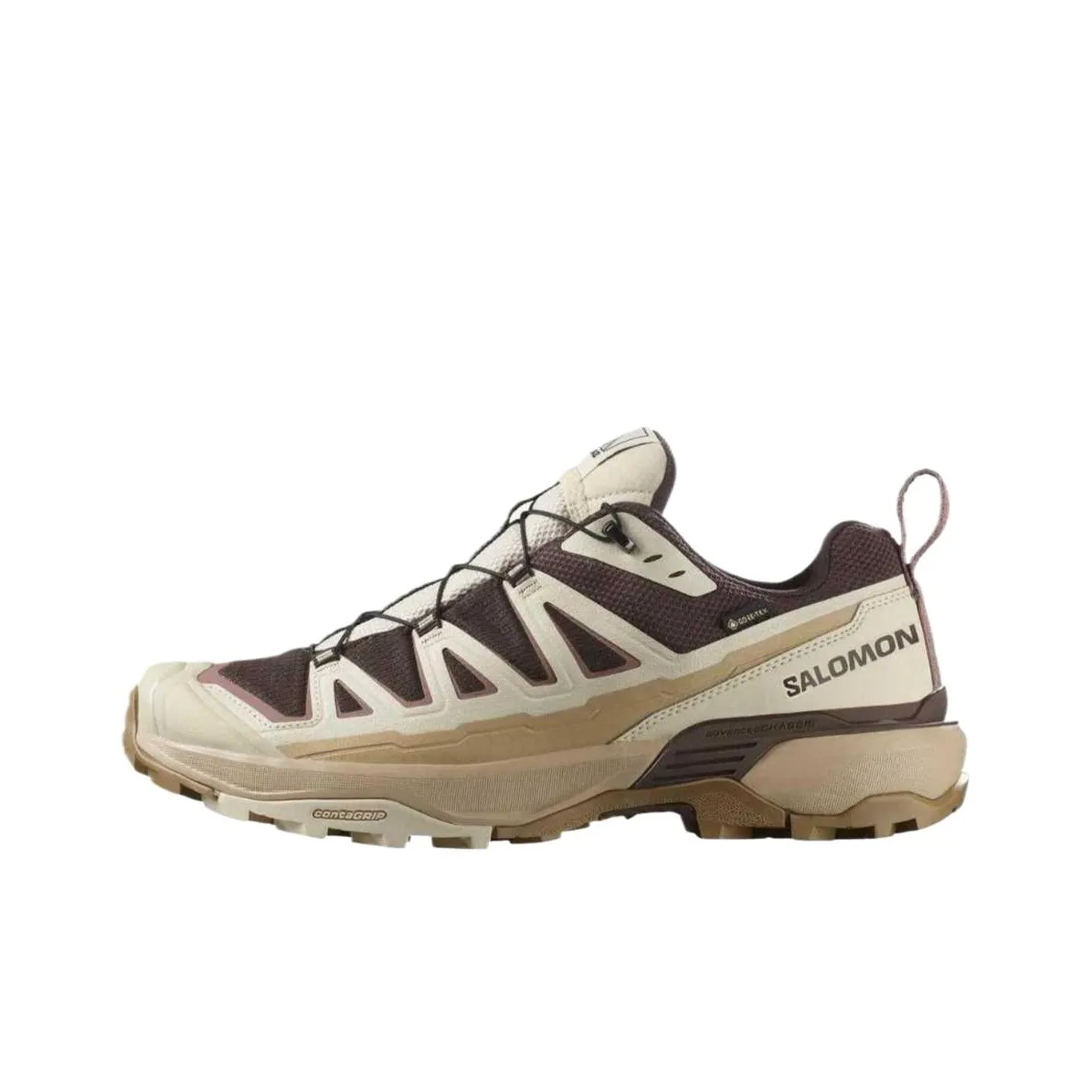 Salomon X Ultra 360 Low Топ Альпинистская Обувь Женская Белая Коричневая