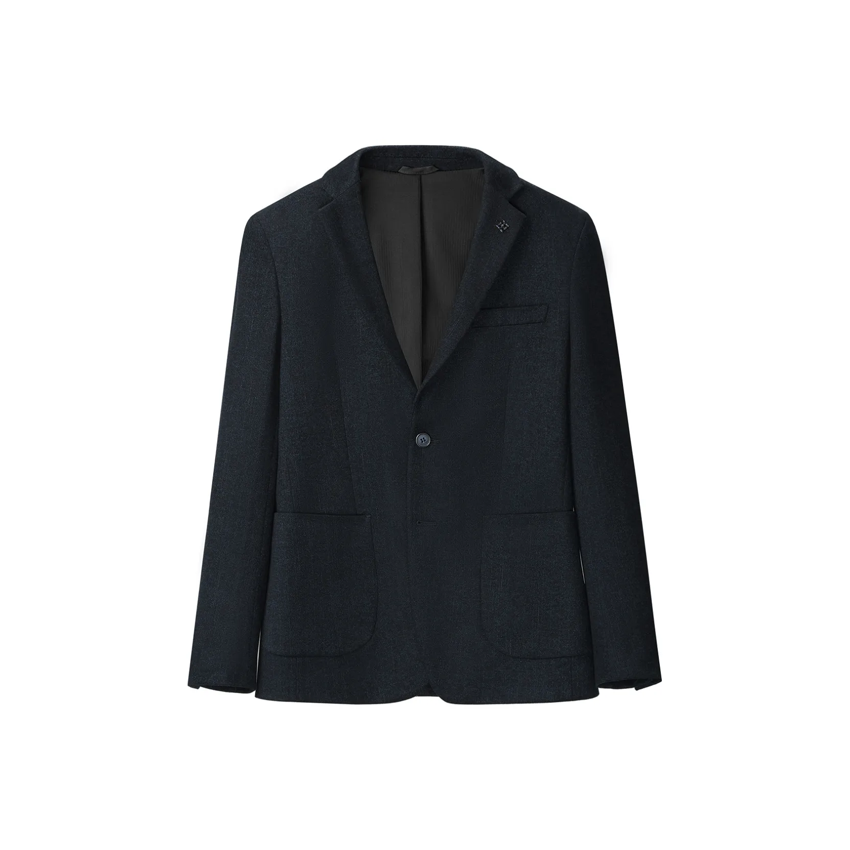 HLA Темно-синий цветочный A1 Мужской деловой костюм