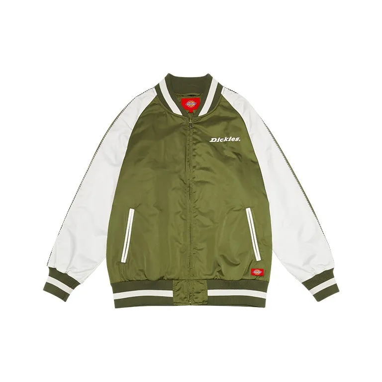 Dickies Хлопковый пуховик унисекс армейский зеленый