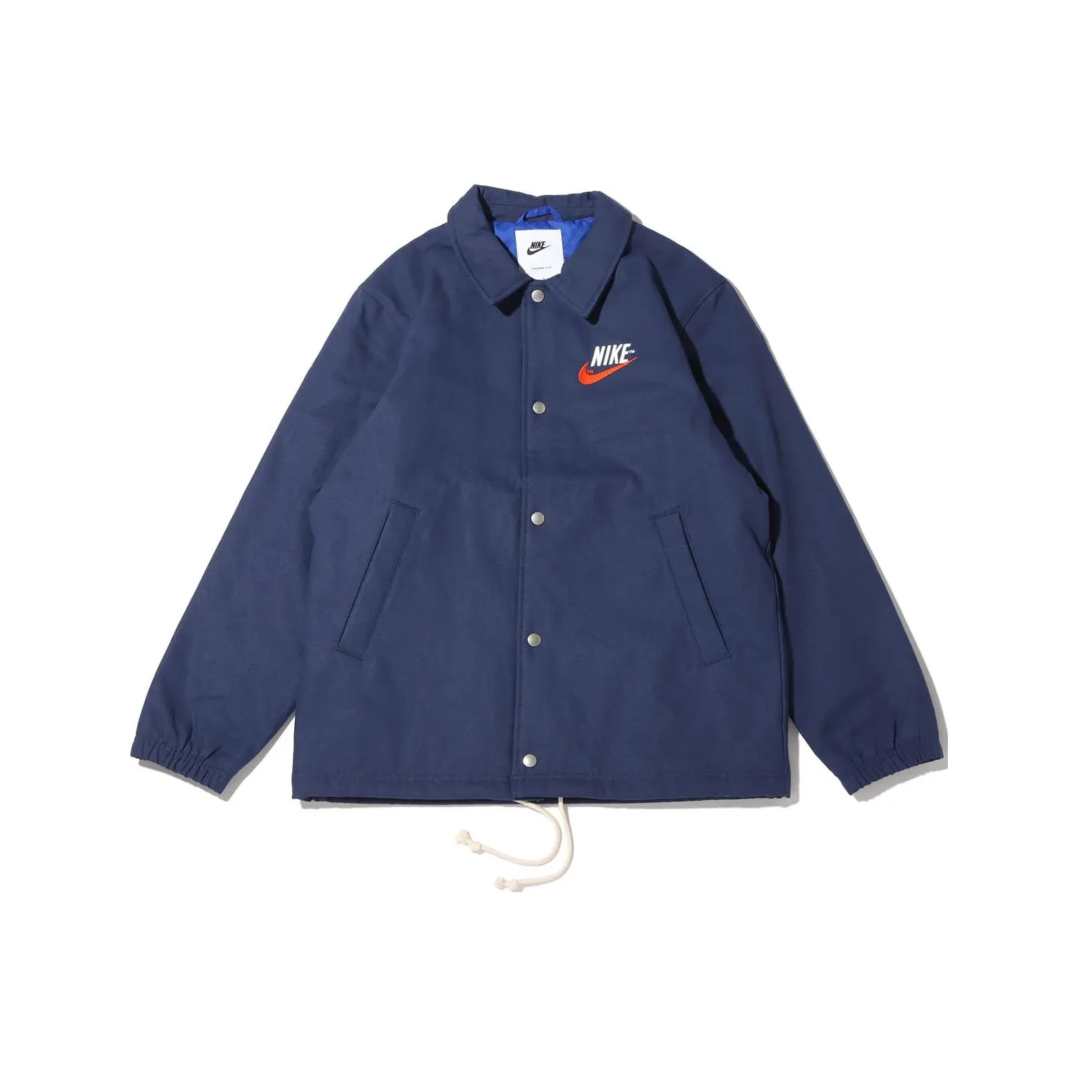 Nike Пуховик Зимний Мужской Синий