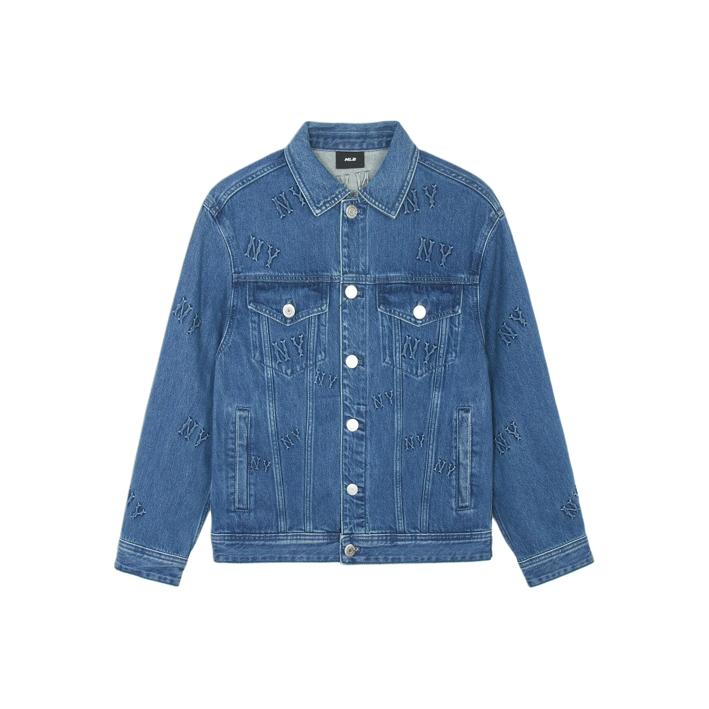 MLB New York Yankees Denim Jacket Unisex Blue