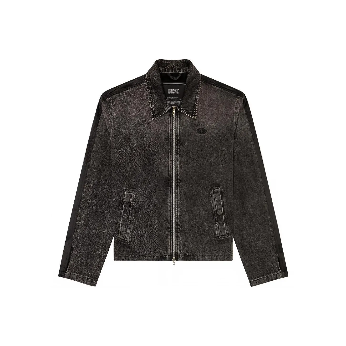 DIESEL SS24 Denim Jacket Men's Black