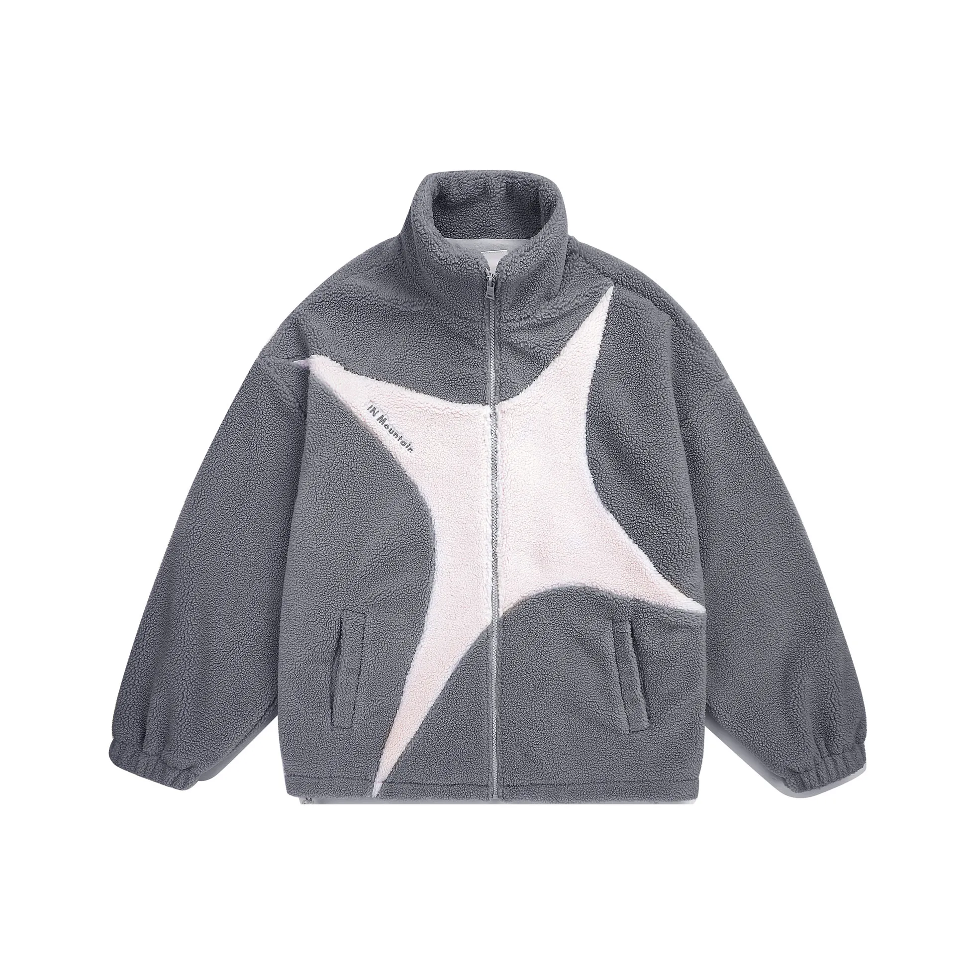 Guuka Jackets Men's Blue Gray