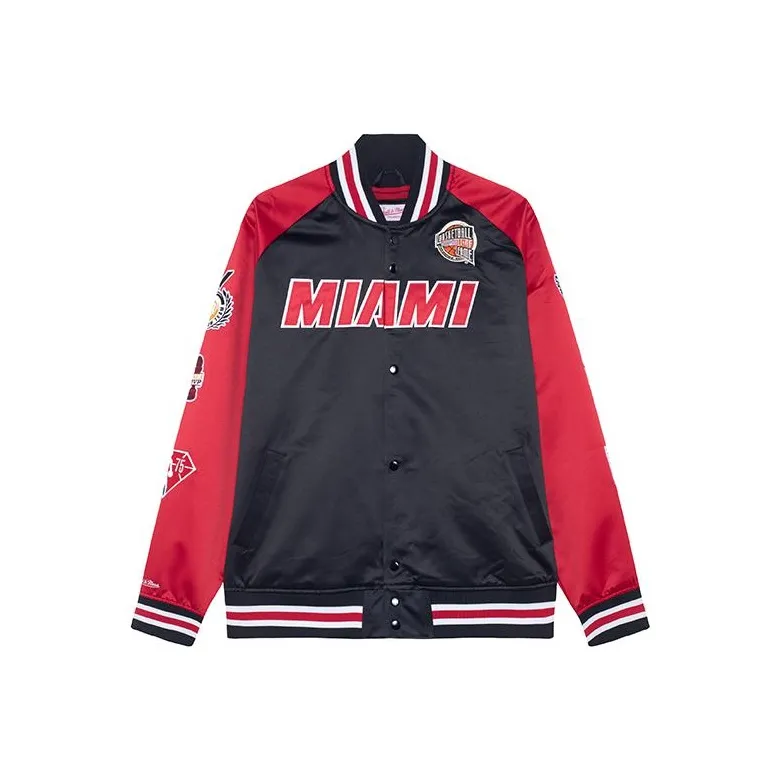 Mitchell & Ness Jacket Unisex Red