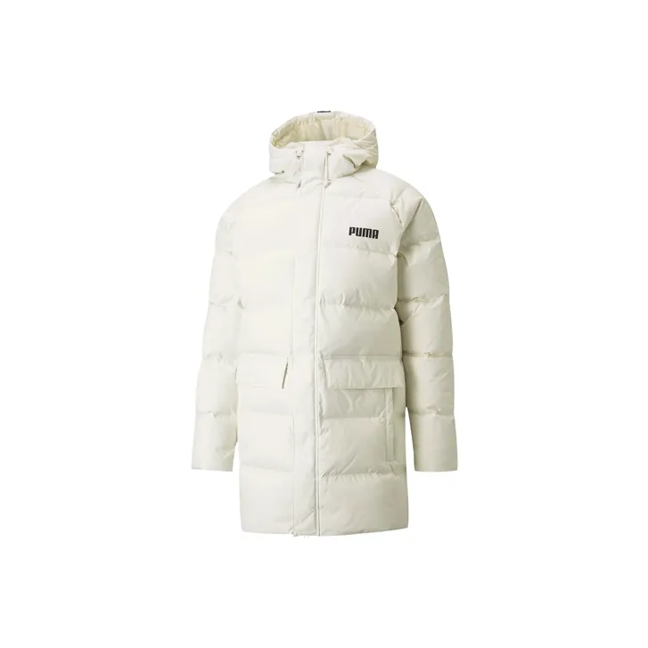 PUMA Пуховик Зимний Мужской Белый