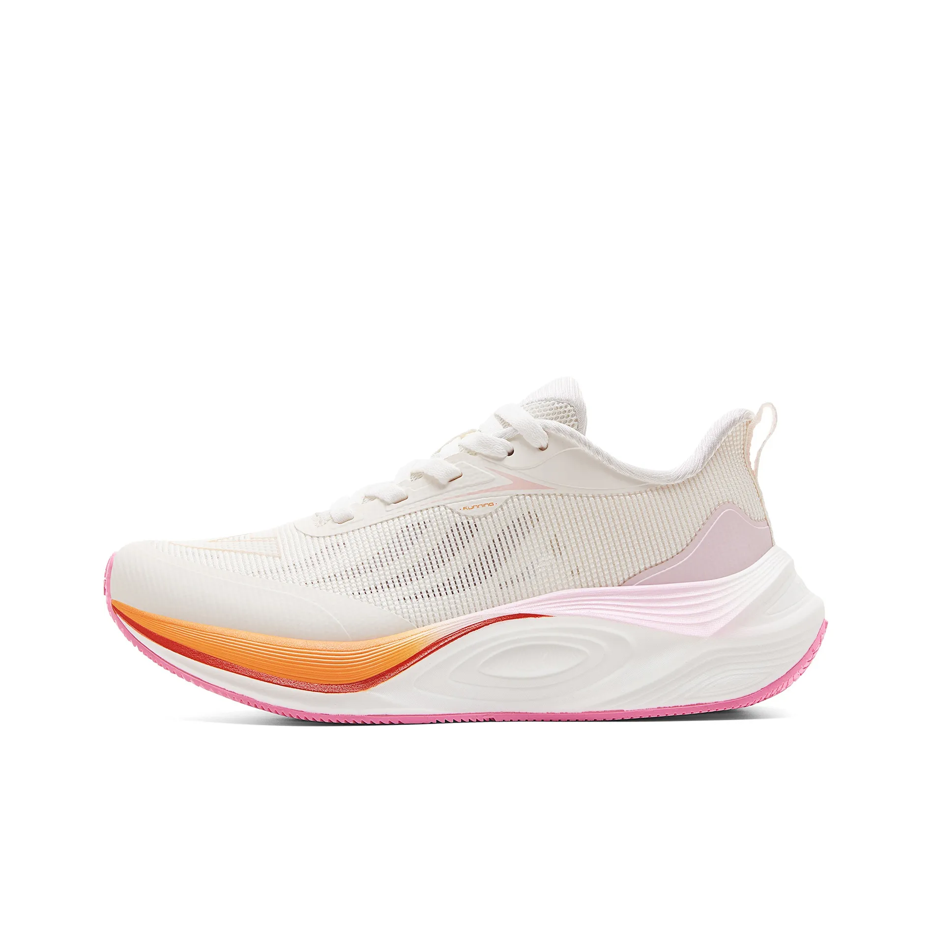 PEAK Aero Wind 2,0 Low Топ Беговые кроссовки Женские Белый Розовый Оранжевый