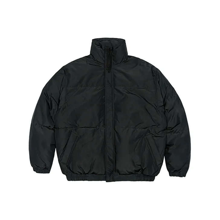 STNW Однотонный Воротник-стойка Утолщенный Пуховик Унисекс