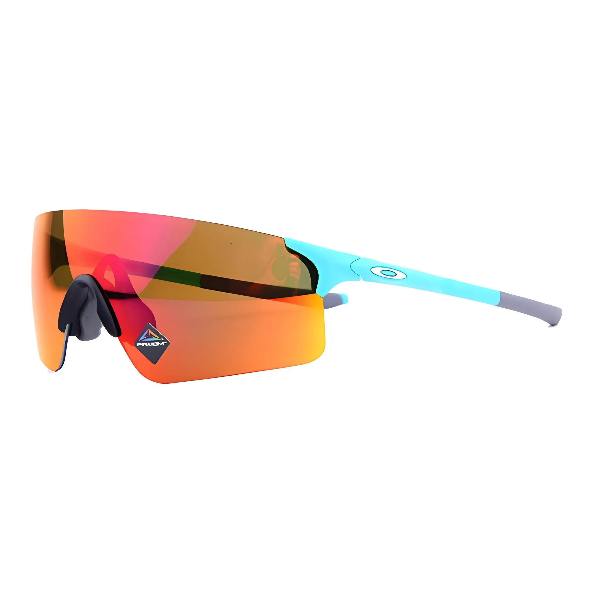 Oakley Injection Molded Irregular Shape Sunglasses Unisex Blue