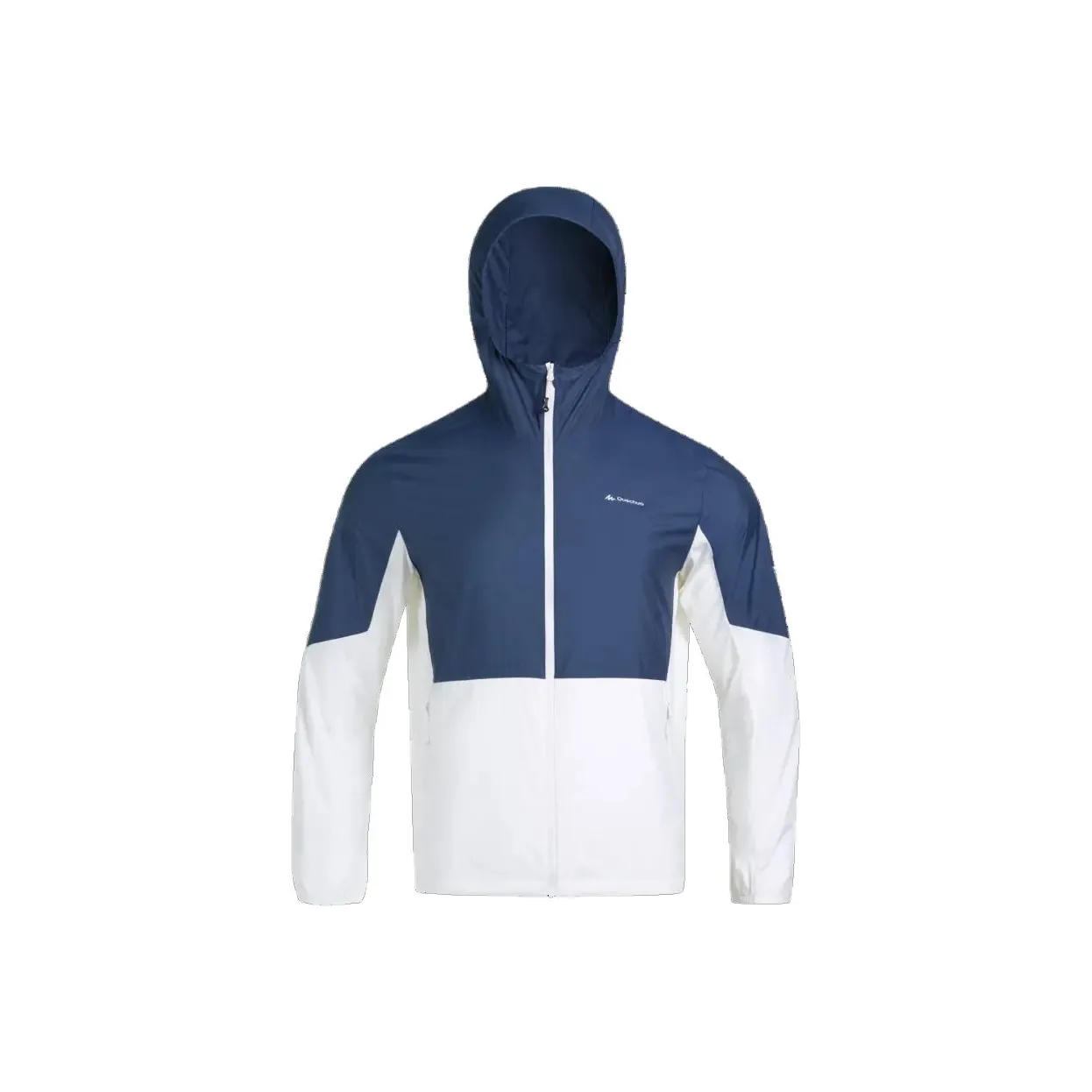 DECATHLON Водонепроницаемый Ветрозащитный And Дышащий Куртка Мужская Чернила Циановый Экрю