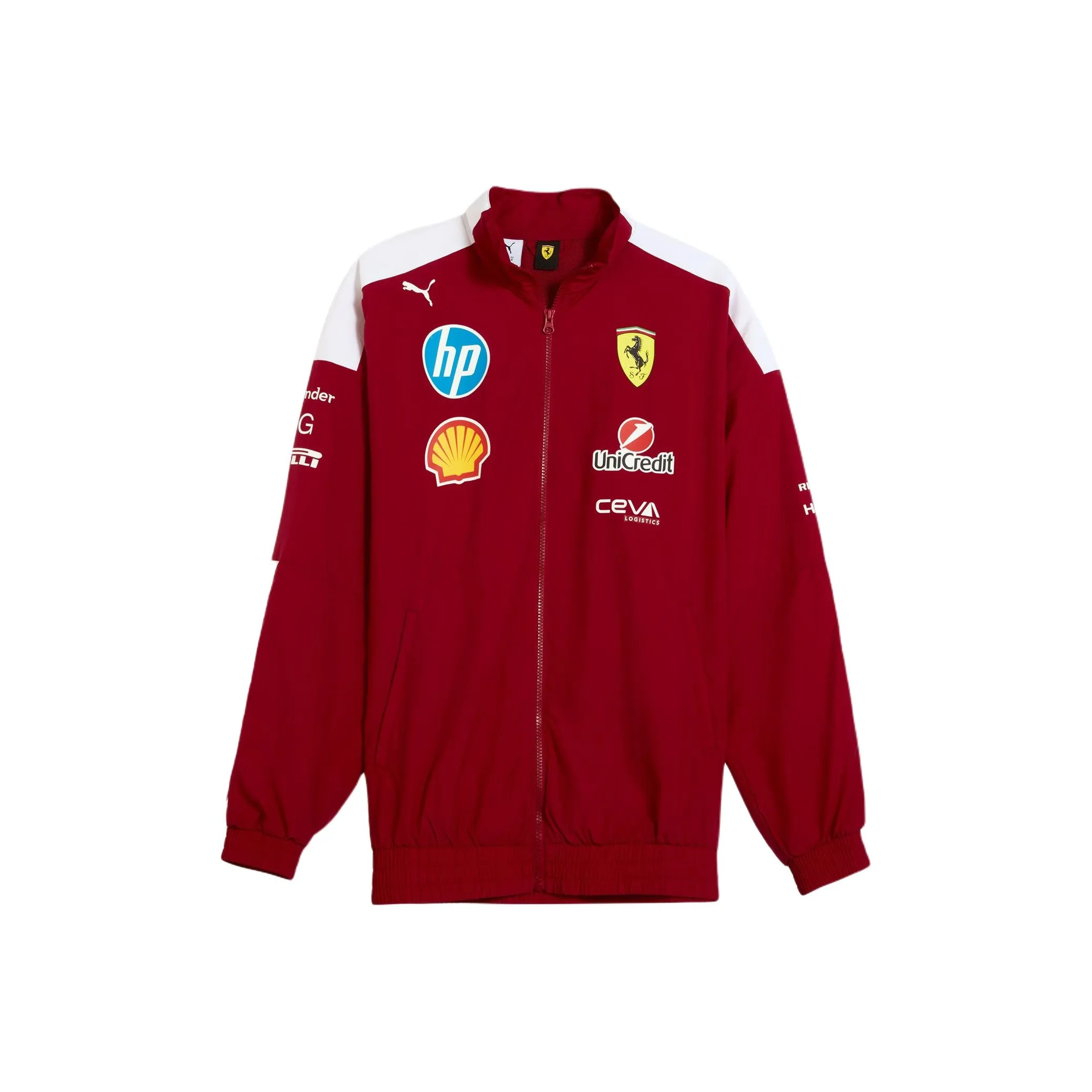 PUMA Ferrari Racing Collection T7 Куртка Мужская Темно-Красная