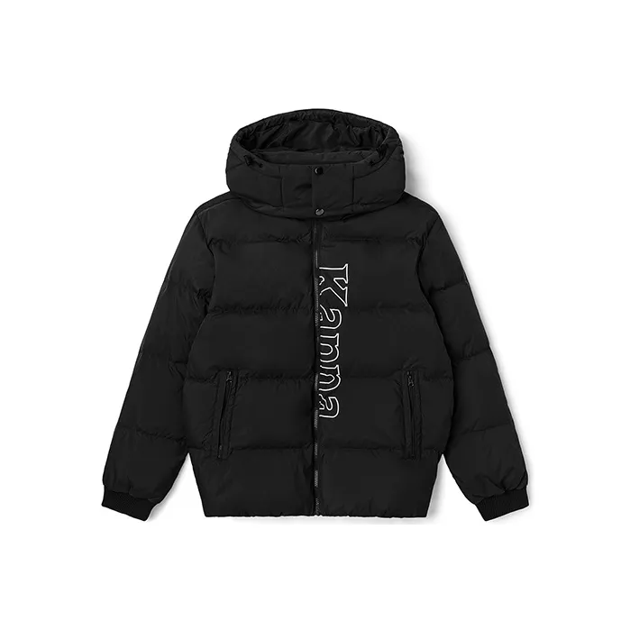 KAPPA Letter с капюшоном пуховик мужской