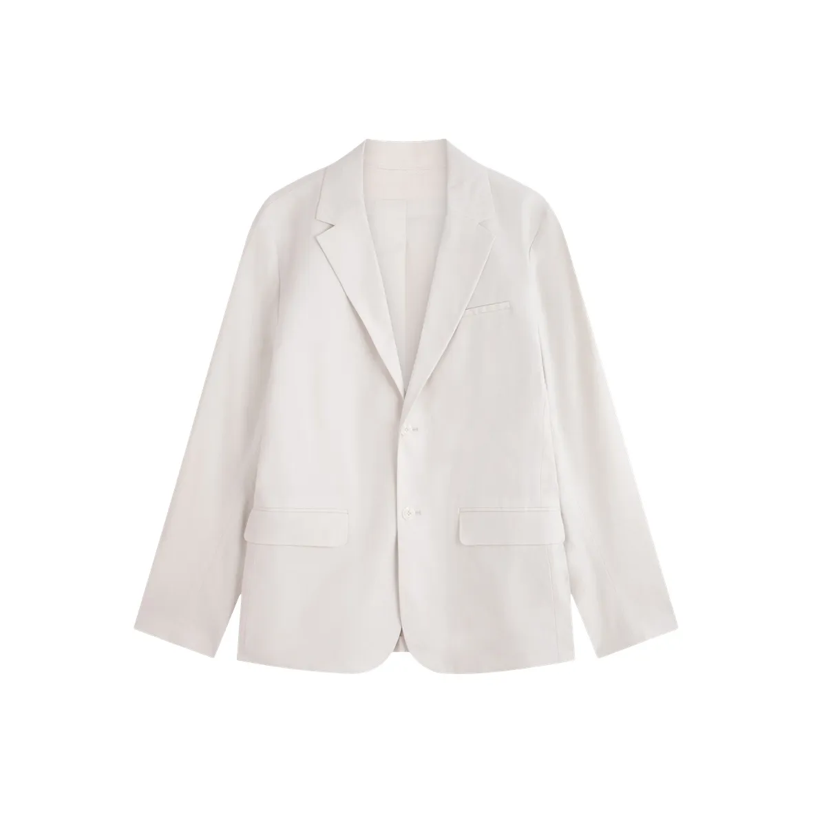 CALVIN KLEIN Бизнес-костюм мужской агат белого цвета